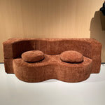 LIVARA B104 Length Construction Frameless Comfort 200cm Plush Compressed Sofa Design
