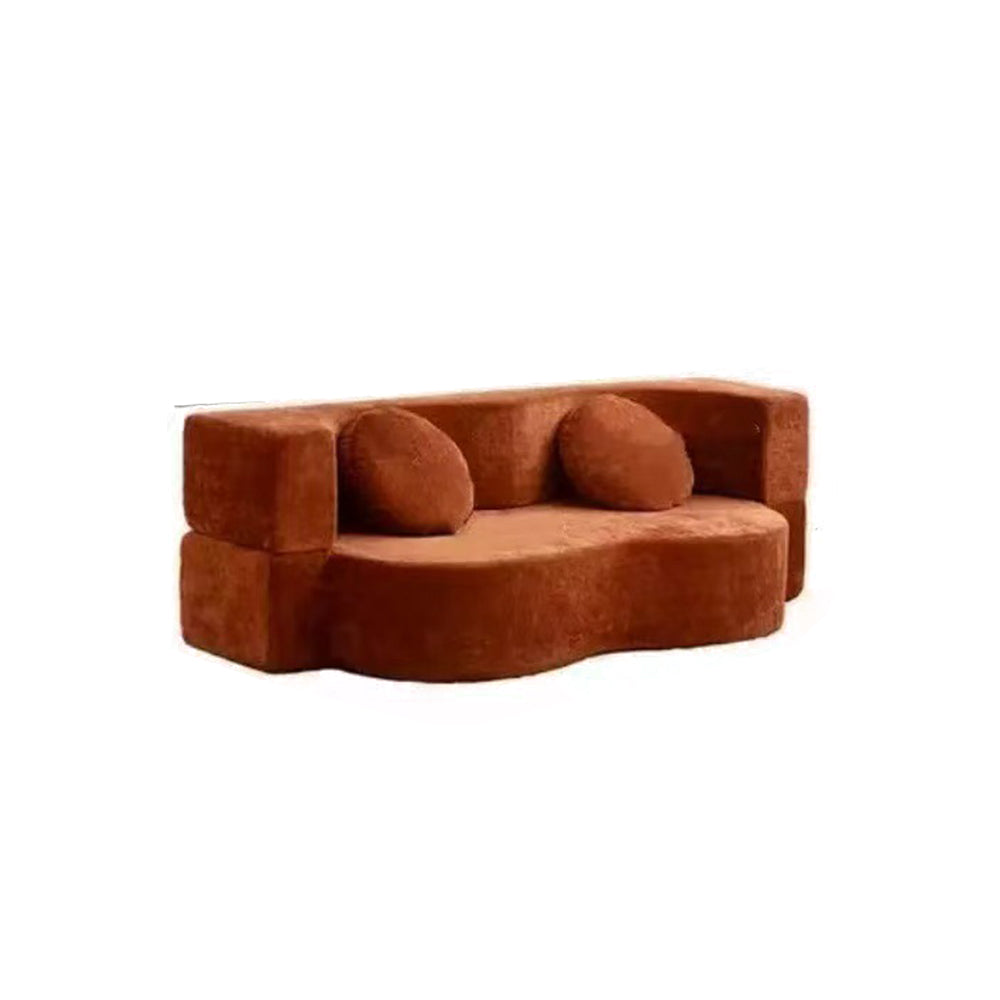 LIVARA B104 Length Construction Frameless Comfort 200cm Plush Compressed Sofa Design