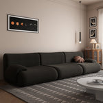 LIVARA B302 Frameless Seamless Sofa - Construction Compressed 292cm Length Yellow