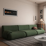 LIVARA B302 Frameless Seamless Sofa - Construction Compressed 292cm Length Yellow