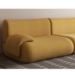 LIVARA B302 Seamless 220cm Construction Length Frameless - Compressed Sofa Yellow