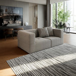 LIVARA B305 Construction 2-seater/3-seater Sofa/Footrest Frameless Compressed Design
