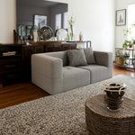 LIVARA B305 Construction 2-seater/3-seater Sofa/Footrest Frameless Compressed Design