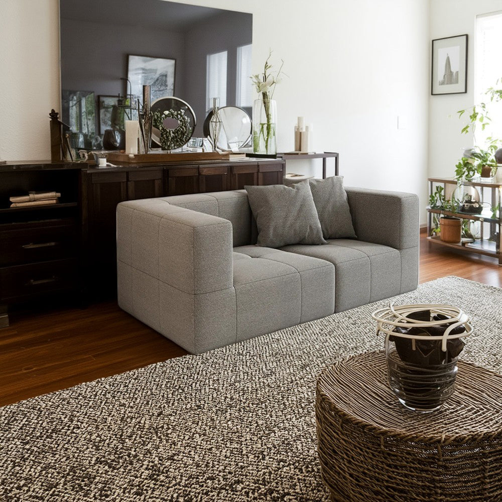 LIVARA B305 Construction 2-seater/3-seater Sofa/Footrest Frameless Compressed Design