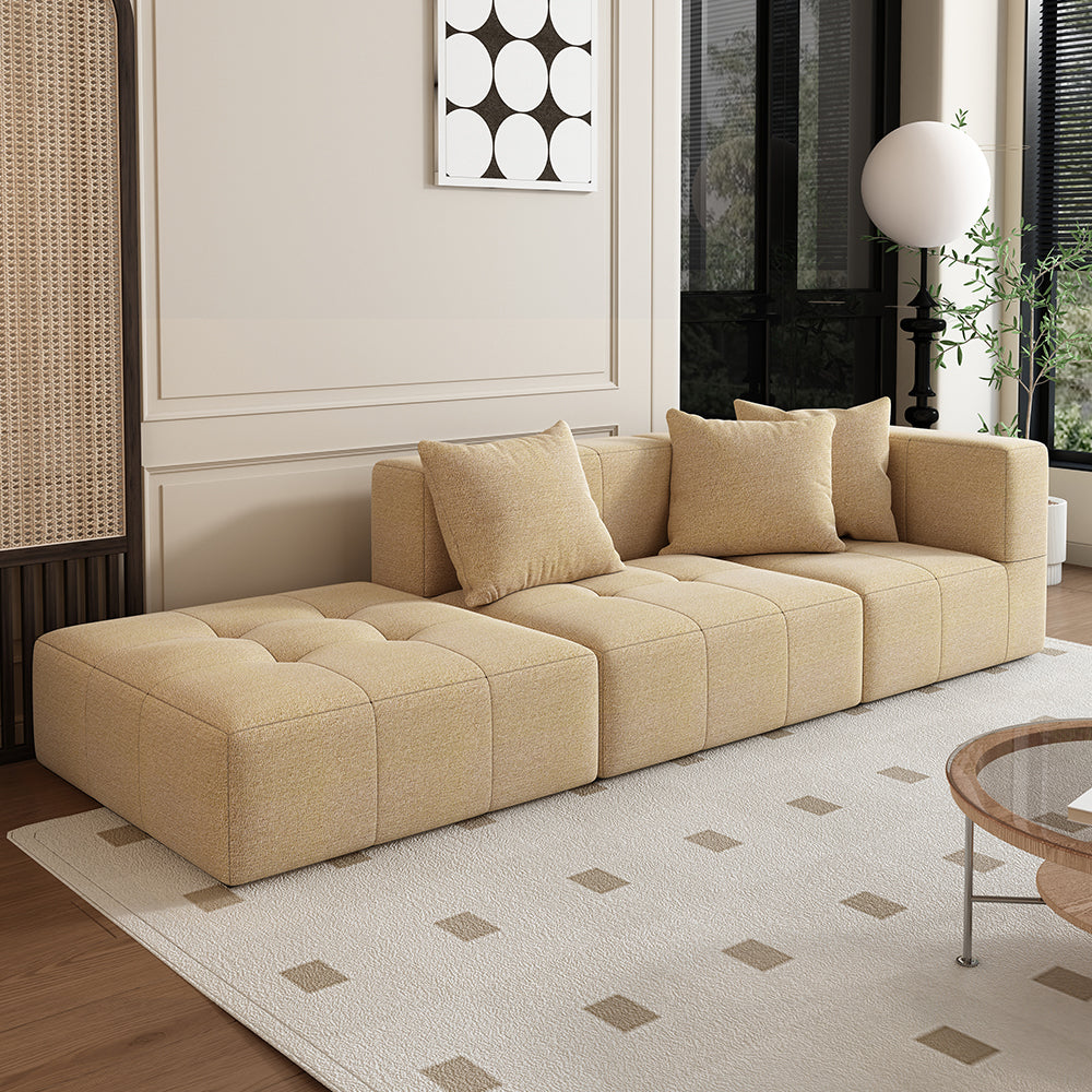 LIVARA B305 Sofa with Footrest Length Construction Frameless Compressed 272cm 3-seater Design