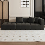 LIVARA B305 Sofa with Footrest Length Construction Frameless Compressed 272cm 3-seater Design