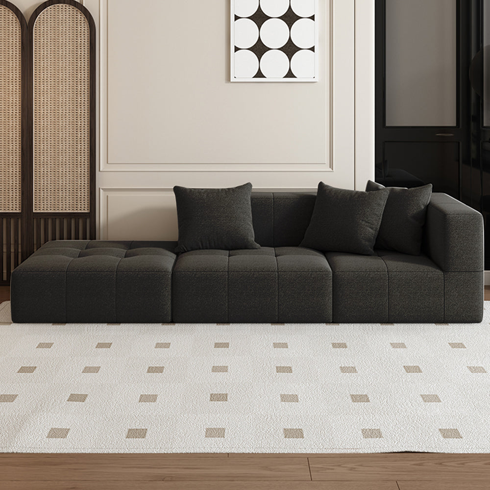 LIVARA B305 Sofa with Footrest Length Construction Frameless Compressed 272cm 3-seater Design