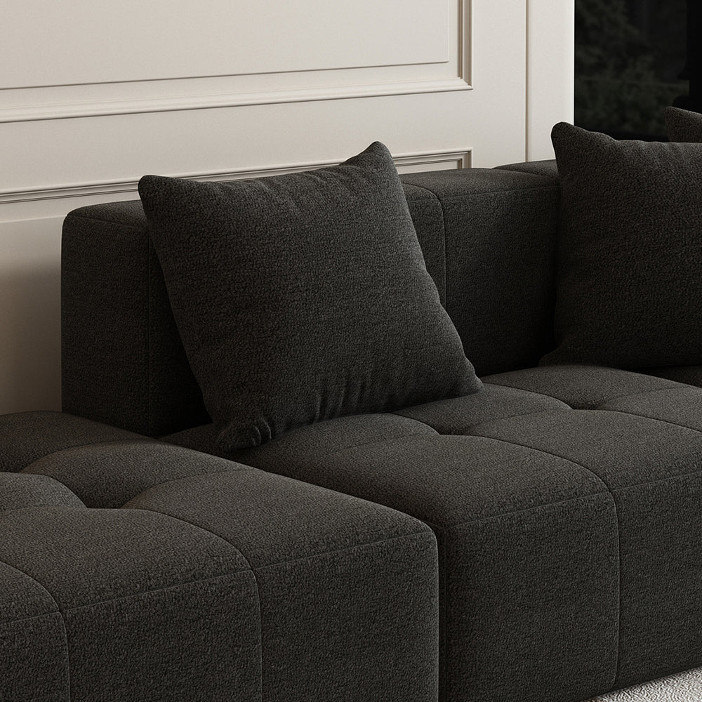 LIVARA B305 Sofa with Footrest Length Construction Frameless Compressed 272cm 3-seater Design
