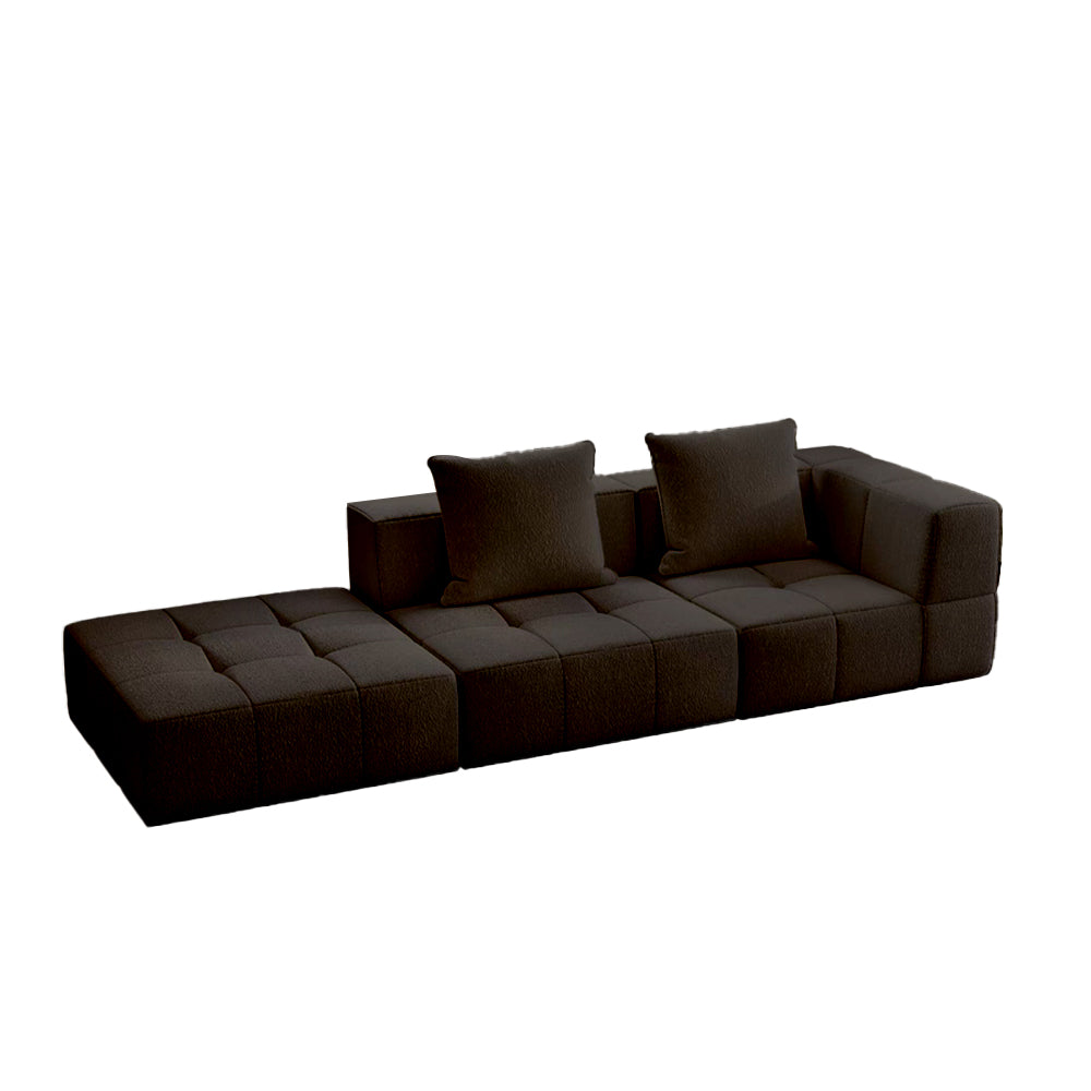 LIVARA B305 Sofa with Footrest Length Construction Frameless Compressed 272cm 3-seater Design