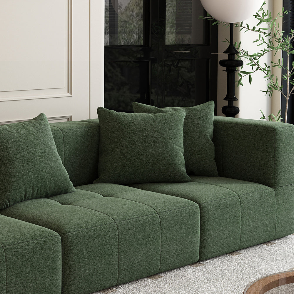 LIVARA B305 Sofa with Footrest Length Construction Frameless Compressed 272cm 3-seater Design