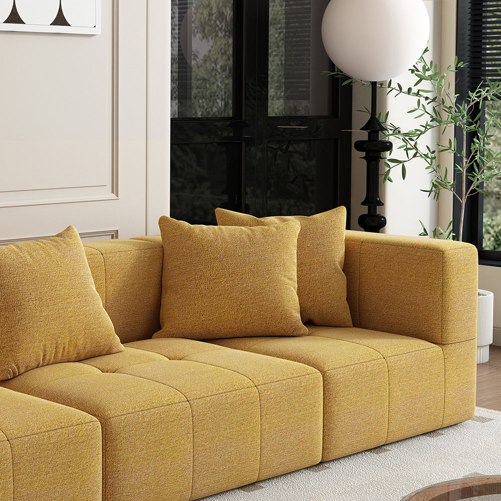 LIVARA B305 Sofa with Footrest Length Construction Frameless Compressed 272cm 3-seater Design