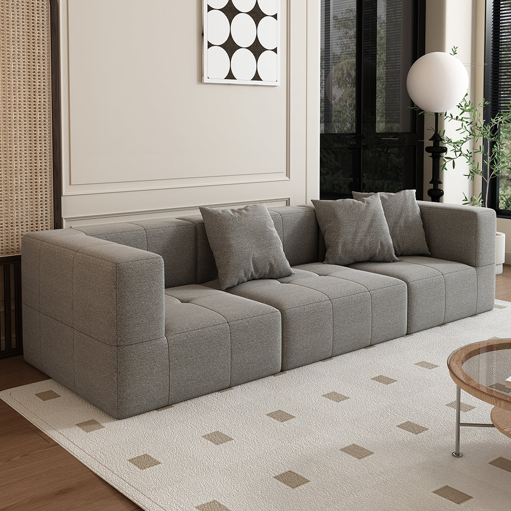 LIVARA B305 Construction 2-seater/3-seater Sofa/Footrest Frameless Compressed Design