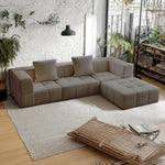 LIVARA B305 Construction 2-seater/3-seater Sofa/Footrest Frameless Compressed Design