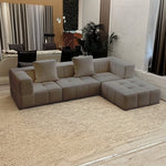 LIVARA B305 Construction 2-seater/3-seater Sofa/Footrest Frameless Compressed Design