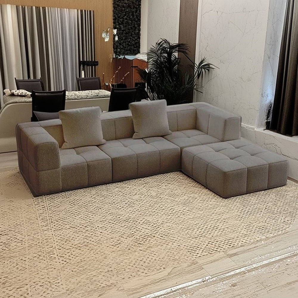 LIVARA B305 Construction 2-seater/3-seater Sofa/Footrest Frameless Compressed Design