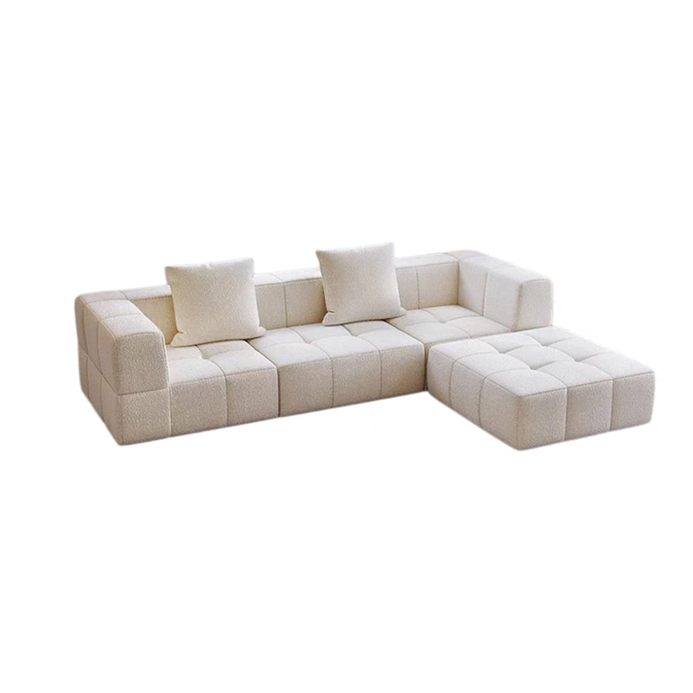 LIVARA B305 Construction 2-seater/3-seater Sofa/Footrest Frameless Compressed Design