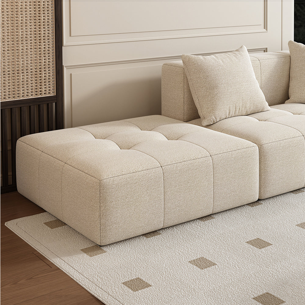 LIVARA B305 Construction 2-seater/3-seater Sofa/Footrest Frameless Compressed Design