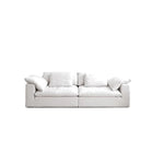 LIVARA B306 Design Frameless 200/280cm Compressed Construction - Length Sofa White
