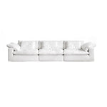 LIVARA B306 Design Frameless 200/280cm Compressed Construction - Length Sofa White