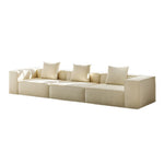 LIVARA B308 Design 200/300cm Length Frameless - Compressed Sofa Construction White