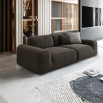 LIVARA B311 Seamless 240/260/280cm - Compressed Sofa Construction Length Frameless Black