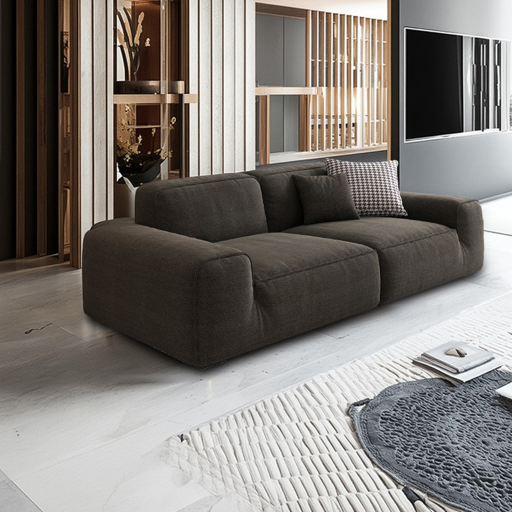 LIVARA B311 Seamless 240/260/280cm - Compressed Sofa Construction Length Frameless Black