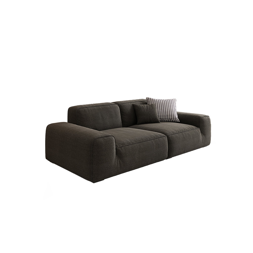 LIVARA B311 Seamless 240/260/280cm - Compressed Sofa Construction Length Frameless Black