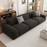 LIVARA B311 Seamless 240/260/280cm - Compressed Sofa Construction Length Frameless Black