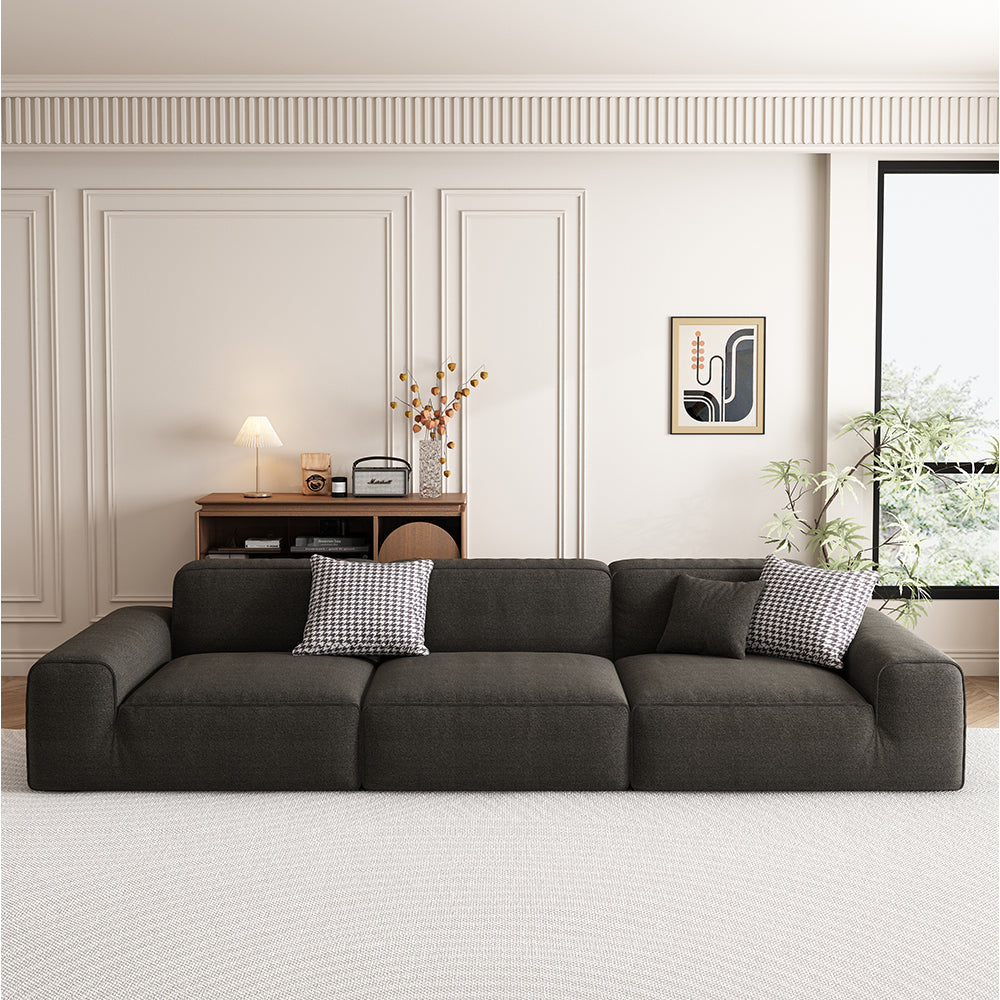 LIVARA B311 Sofa Length Compressed Seamless Frameless 300cm Construction