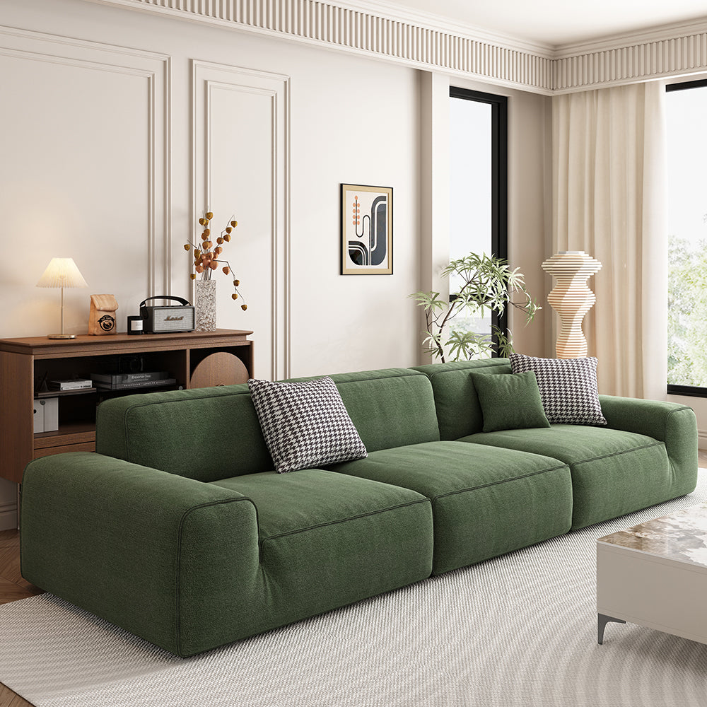 LIVARA B311 Sofa Length Compressed Seamless Frameless 300cm Construction
