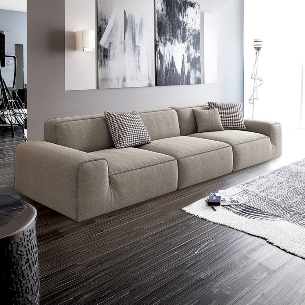 LIVARA B311 Sofa Length Compressed Seamless Frameless 300cm Construction