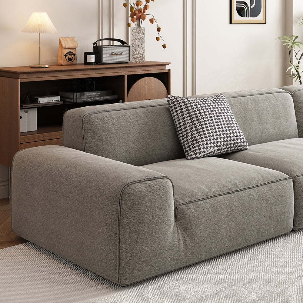 LIVARA B311 Sofa Length Compressed Seamless Frameless 300cm Construction