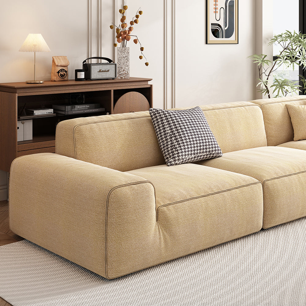 LIVARA B311 Sofa Length Compressed Seamless Frameless 300cm Construction