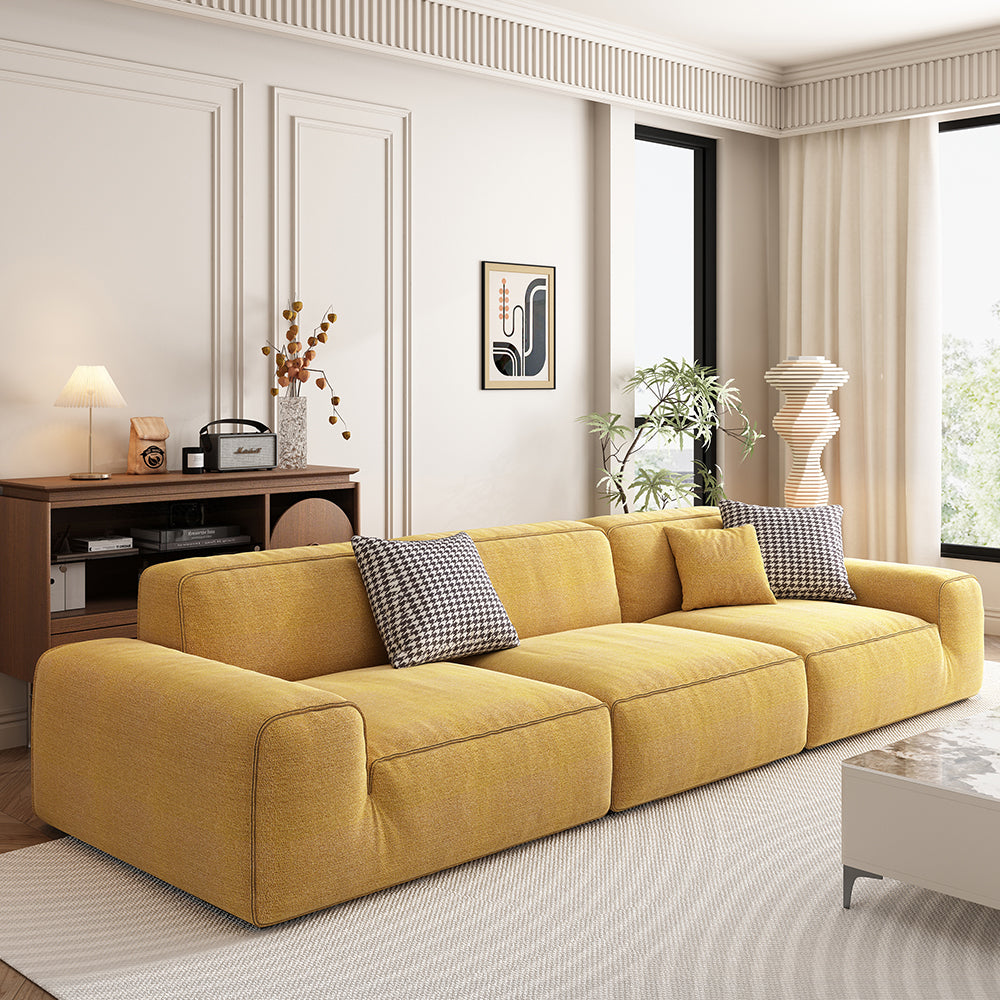 LIVARA B311 Sofa Length Compressed Seamless Frameless 300cm Construction