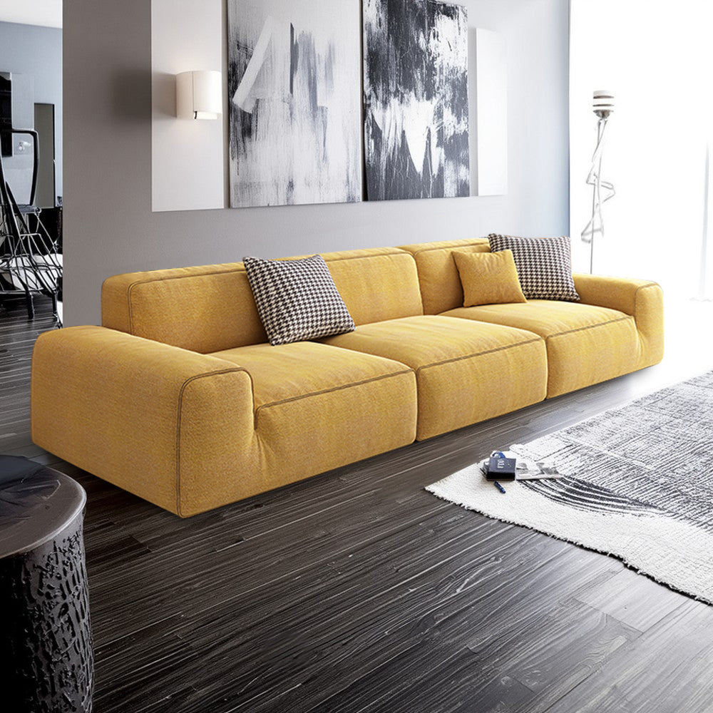 LIVARA B311 Sofa Length Compressed Seamless Frameless 300cm Construction