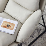 LIVARA EC1151 Feet Minimalist Fixed Leisure Style Chair
