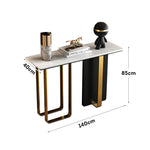 LIVARA CC1004 Stone Style Console Sintered 120/140/160cm Top Luxurious Table