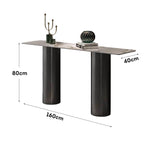 LUXORA CC1011 Top Console 120/140/160cm Minimalist Stone Style Sintered Table
