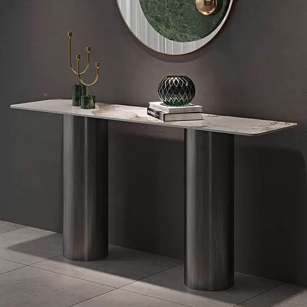 LUXORA CC1011 Top Console 120/140/160cm Minimalist Stone Style Sintered Table