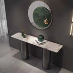 LUXORA CC1011 Top Console 120/140/160cm Minimalist Stone Style Sintered Table