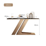 LUXORA CC1022 Console Sintered Table Length 120/150cm Stone Countertop