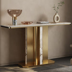 LUXORA CC1026 Table Sintered 120/150cm Console Length Stone Countertop