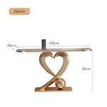 LUXORA CC1027 Sintered Console 120/150cm Table Length Stone Countertop