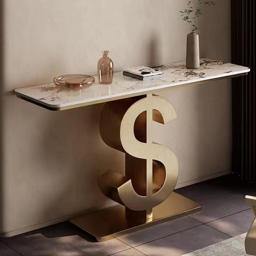 LUXORA CC1028 Sintered 120/150cm Length Console Table Stone Countertop