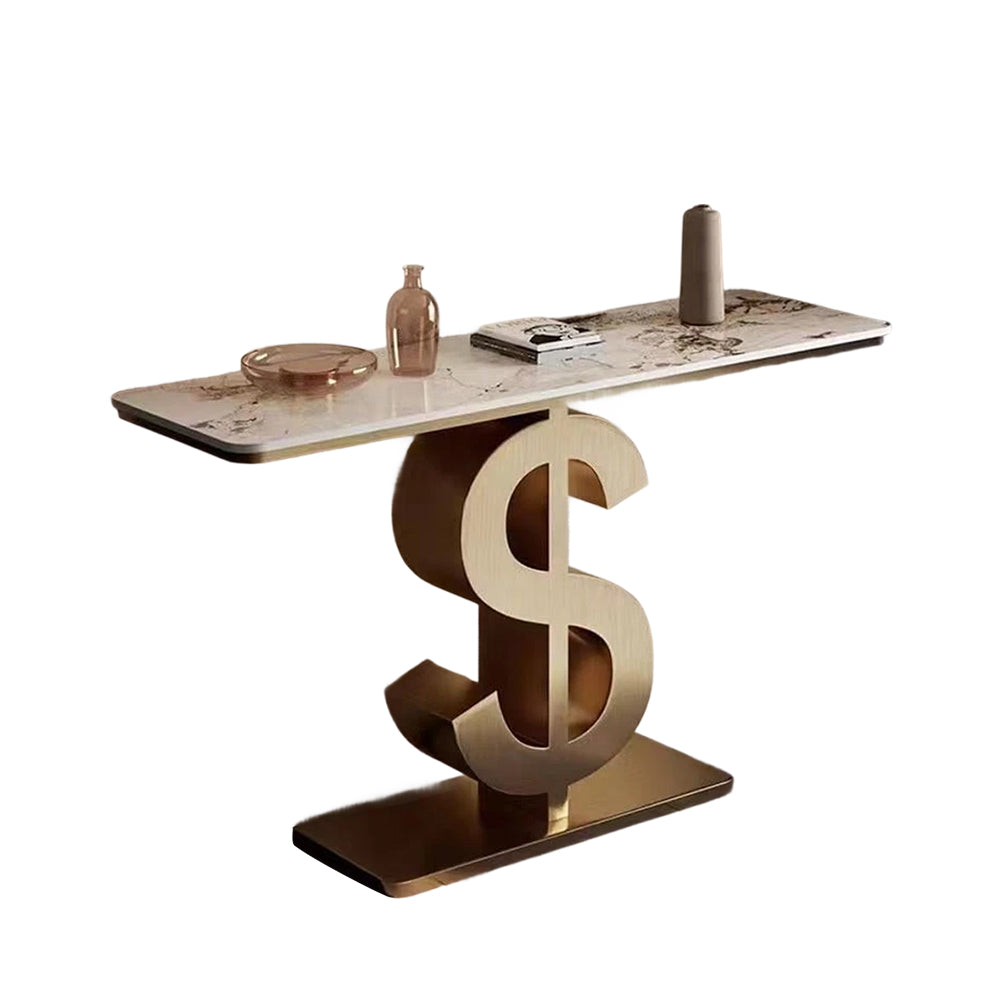 LUXORA CC1028 Sintered 120/150cm Length Console Table Stone Countertop