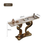 LUXORA CC1029 120/150cm Sintered Table Length Console Stone Countertop