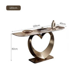 LUXORA CC1031 Table Console 120/150cm Stone Length Sintered Countertop