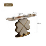 LUXORA CC1033 Sintered Table 120/150cm Length Stone Console Countertop