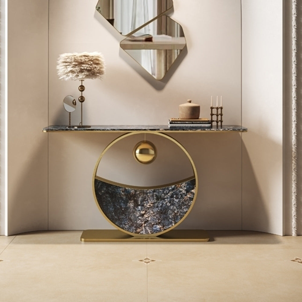 LUXORA CC1037 Length Stone Console Sintered 120/150cm Table Countertop