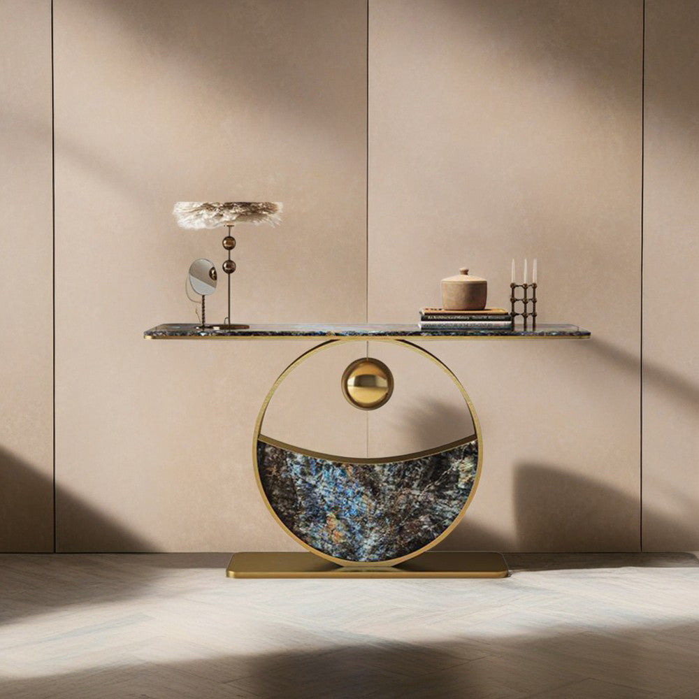 LUXORA CC1037 Length Stone Console Sintered 120/150cm Table Countertop